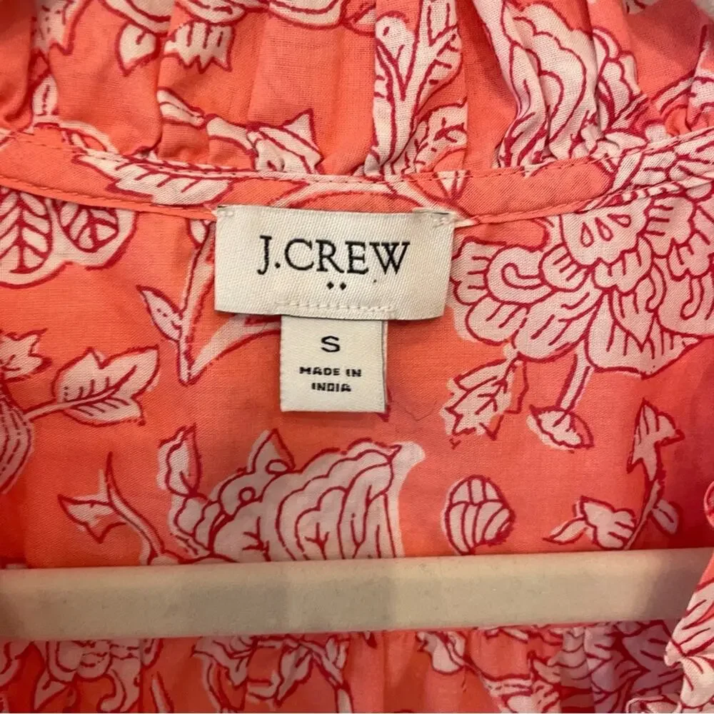 J. Crew Ruffled Top